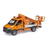 Όχημα BRUDER MB Sprinter ανυψωτική πλατφόρμα συνιστώμενη ηλικία 3+