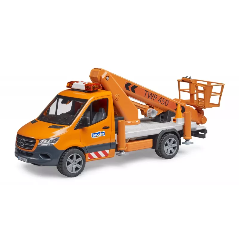 Όχημα BRUDER MB Sprinter ανυψωτική πλατφόρμα συνιστώμενη ηλικία 3+