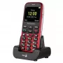 Doro Primo 368 κινητό τηλέφωνο, 2,3 ιντσών, 3 MP, 1000 mAh, κόκκινο