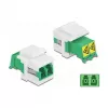 Μονάδα Keystone LC Duplex υποδοχή σε LC Duplex υποδοχή DeLOCK 86833