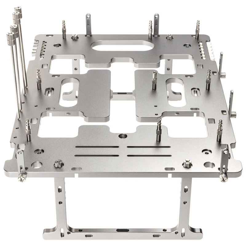Θήκη Benchtable Streacom BC1 V2 – ανοιχτό πλαίσιο δοκιμής/bench, τιτάνιο