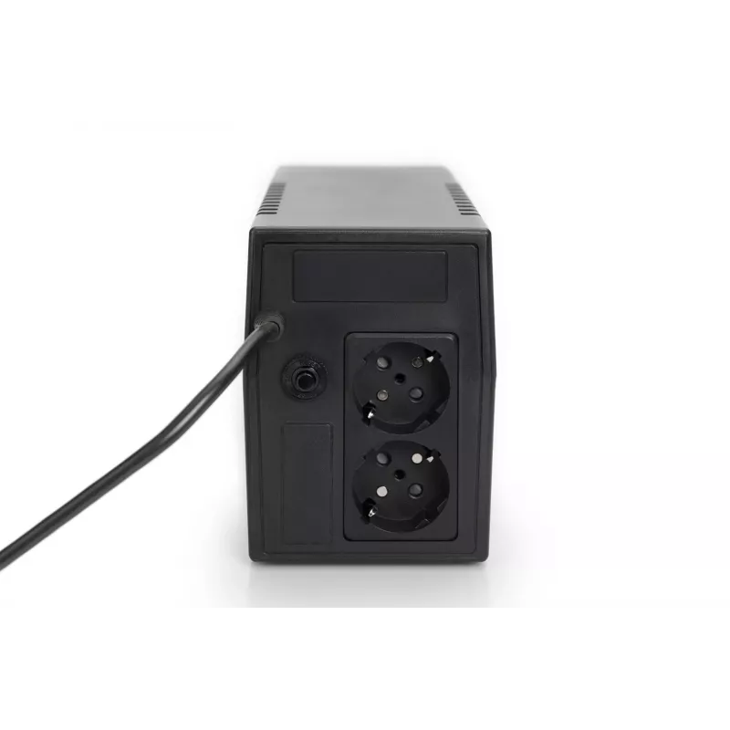 UPS DIGITUS DN-170063-B Line-Interactive 600 VA / 360 W, AVR, LCD, 2x έξοδοι Typ-F, μπαταρία 7-Ah