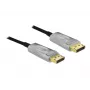 DeLOCK - Καλώδιο DisplayPort - DisplayPort (M) σε DisplayPort (M) - DisplayPort 1,4 - 15,0 m - Υποστηρίζει 8K UHD (7680 x 4320) - μαύρο (85886)