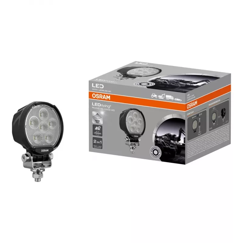 Ledvance ROUND WL VX100-WD LED 10W 3000K προβολέας οχήματος
