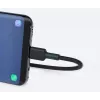 AUKEY CB-CD30 καλώδιο USB-A σε USB-C 0,9 m, πλεκτό νάιλον, 60W PD, 3A, μαύρο