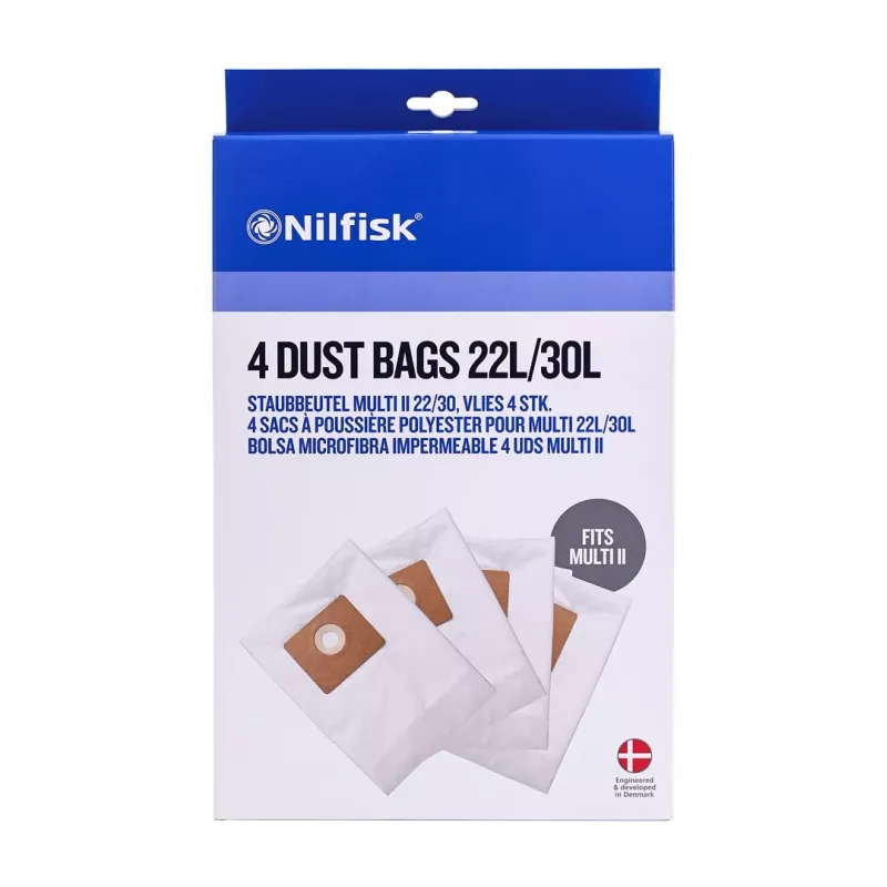 Nilfisk 107417195 Σακούλα σκόνης ηλεκτρικής σκούπας κάδου