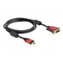 Καλώδιο HDMI - DVI DeLOCK 84342 1,8 m αρσενικό / αρσενικό