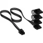 Καλώδιο Corsair PATA Power Individ. Sleeved Μαύρο