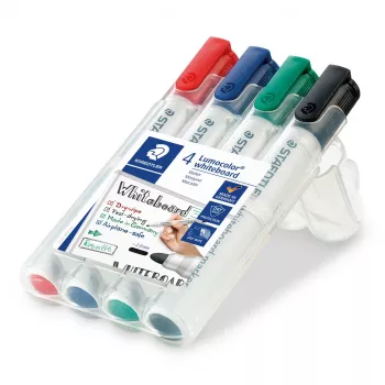 Μαρκαδόρος Staedtler 351 B μύτη σμίλης Μαύρο Μπλε Πράσινο Κόκκινο