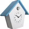 NeXtime Ρολόι 3108bl Birdy, 24,5x25,5x9,8 cm, Επιτοίχιο, Μπλε/Λευκό