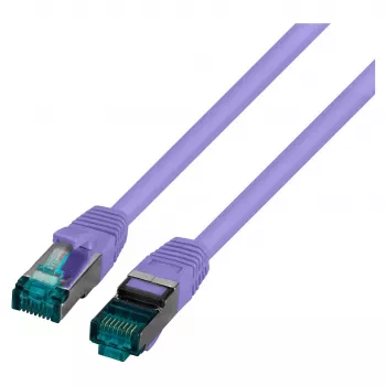 EFB-Elektronik Καλώδιο patch RJ45 Cat.6A S/FTP LSZH Βιολετί 1,5m Κατασκευαστής: EFB Elektronik (MK6001.1,5VI)