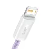 Καλώδιο Baseus Dynamic USB σε Lightning, 2,4 A, 2 m (μωβ)
