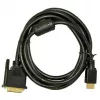 Akyga AK-AV-11 Καλώδιο HDMI σε DVI-D (24+1), 1,8 m, μαύρο