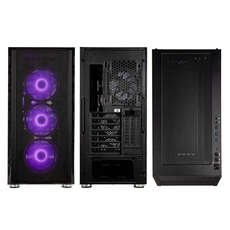 Κουτί PC Kolink Citadel Mesh ATX ARGB Midi-Tower – Μαύρο, ATX-Miditower
