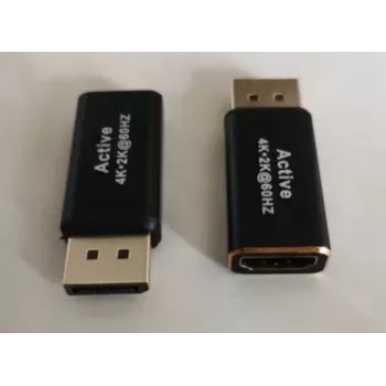 DisplayPort σε HDMI adapter MicroConnect MC-ITH-DP1.2-HDMI – DisplayPort (βύσμα αρσενικό) σε HDMI (υποδοχή θηλυκή), υποστήριξη 4K