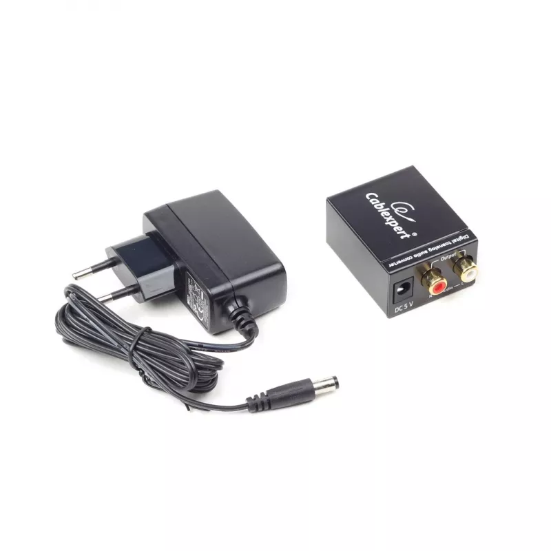 Gembird DSC-OPT-RCA-001 Μετατροπέας ήχου Μαύρο