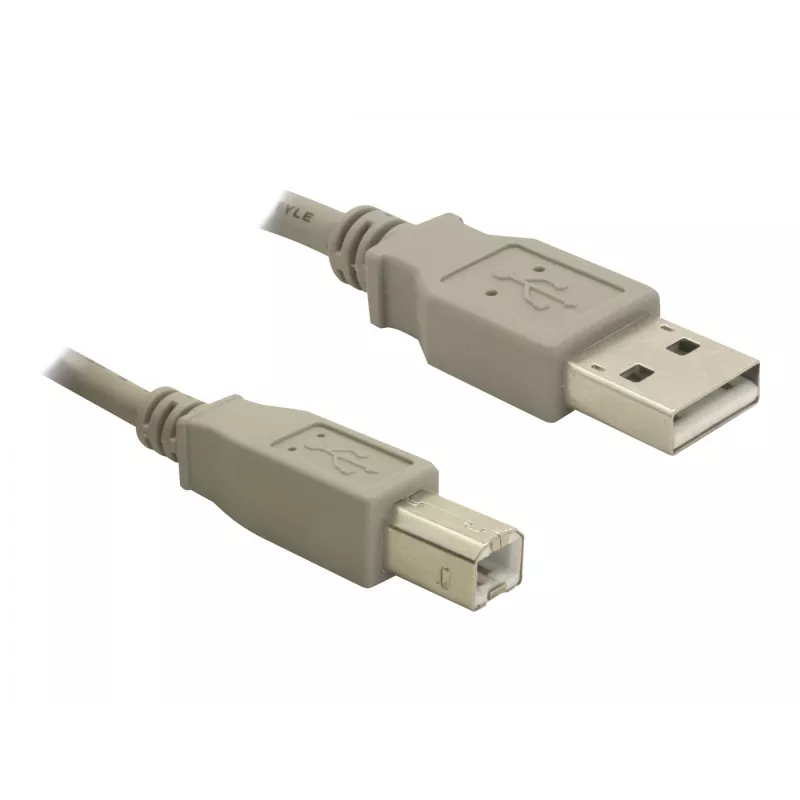 Καλώδιο USB DeLOCK 82216 USB 2.0 3 m USB A USB B γκρι