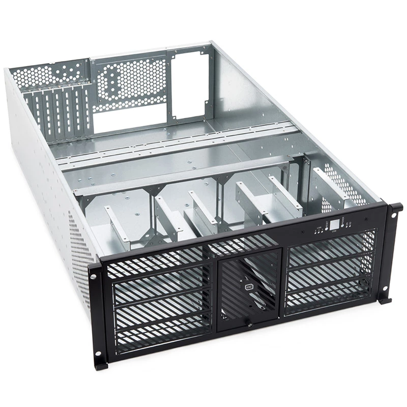 Προστασία Υπέρτασης Qoltec 50167 Γκρι 8 Πρίζες AC 230V 1,8m