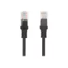 Καλώδιο δικτύου LANBERG PCU6-10CC-1500-BK Cat6 U/UTP 15 m RJ-45 Μαύρο