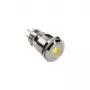 DimasTech Αντικλεπτικός διακόπτης πίεσης 19 mm Silverline Dot RGB PD210