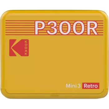Εκτυπωτής Kodak Mini 3 Square Retro Pass Photo Printing Technology Κίτρινο