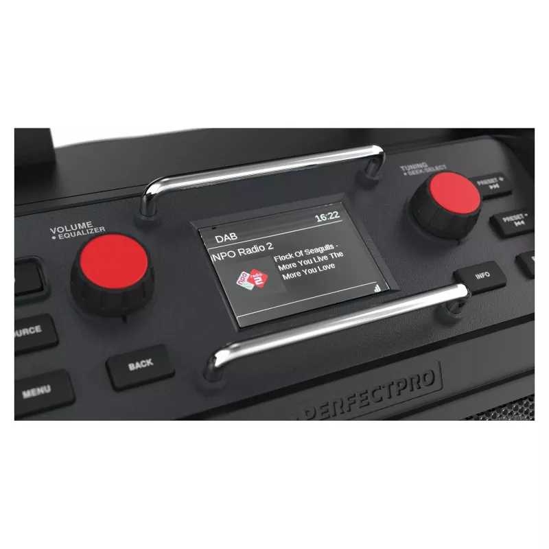 Ραδιόφωνο εργοταξίου PerfectPro ROCKPRO RP2 Bluetooth αδιάβροχο