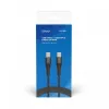 Καλώδιο USB-C σε USB-C SAVIO CL-159 1 m, USB 2.0 (480 Mbit/s), μαύρο, 2,1 A