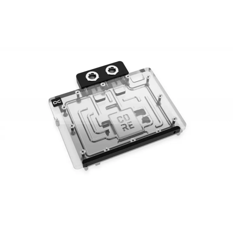 Backplate Alphacool 10265 Ακρυλικό Αλουμίνιο Χρώμιο Χαλκός Νάιλον Μαύρο 161mm