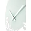 NeXtime ρολόι 8115 Dropped, Ø43 cm, επιτοίχιο, ασημί
