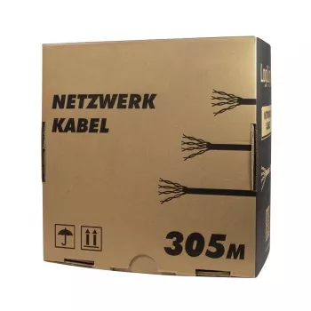 Καλώδιο δικτύου LogiLink CPV0015 RJ45 Cat5e 305m μπεζ