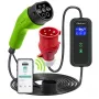 Qoltec Mobile EV Car Charger Adjustable 2in1 Type2 | 7kW | 230V | CEE 3 PIN | Wi-fi| LCD | φορητός | Wallbox | 5m
