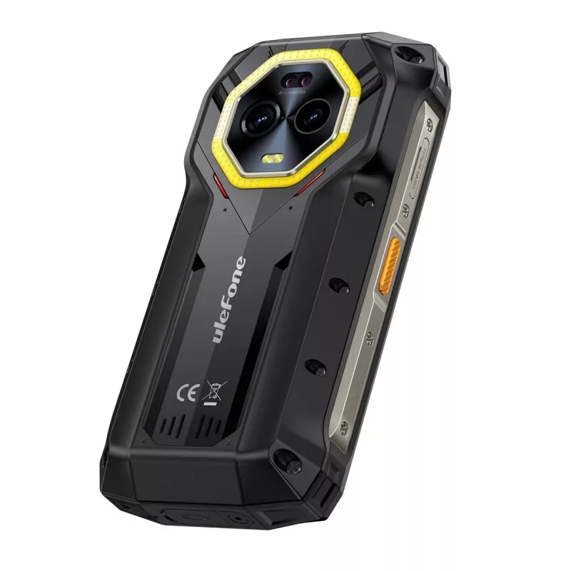 Ulefone Armor Mini 20 smartphone, 4,7 ιντσών, Helio G99, 8GB RAM, 256GB, 6200 mAh, Android 14, μαύρο
