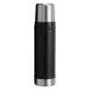 Θερμός STANLEY The Legendary Classic 0,6 l, μαύρο, φιάλη θερμομόνωσης κενού
