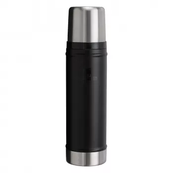 Θερμός STANLEY The Legendary Classic 0,6 l, μαύρο, φιάλη θερμομόνωσης κενού
