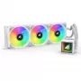 All-in-One Υδρόψυξη CPU Sharkoon S100 ARGB λευκό – Ψυγείο 360 mm, εφέ Infinity Mirror