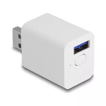 Έξυπνη πρίζα DELOCK 11832 — έξυπνη Wi‑Fi πρίζα εσωτερικού χώρου, 2 A, 2400 MHz, λευκή
