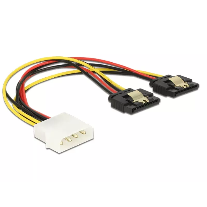 Εσωτερικό καλώδιο τροφοδοσίας DeLOCK 85237 0,2 m Molex σε 2 x SATA