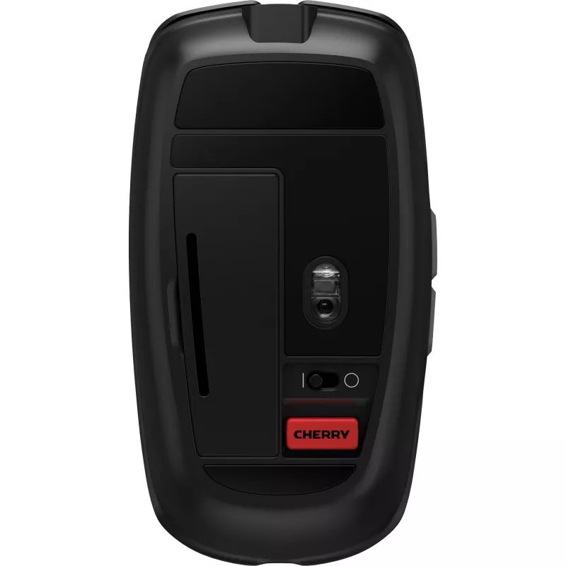 Επιτραπέζιο σετ CHERRY Stream Desktop Recharge πληκτρολόγιο και ποντίκι Universal RF Wireless AZERTY Βελγικό μαύρο