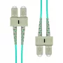 SC-SC UPC OM4 Duplex MM οπτική ίνα