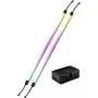Σετ φωτιστικών λωρίδων Corsair iCUE LINK LS430 Aurora RGB, 430 mm, μαύρο