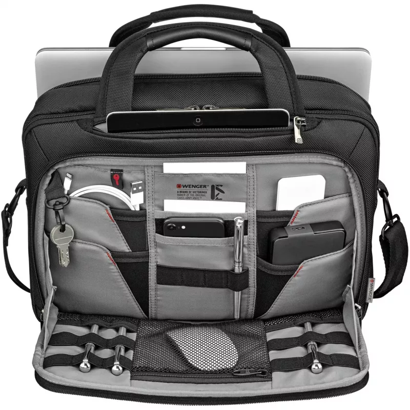 Τσάντα notebook Wenger BC Pro για φορητούς υπολογιστές 11,6–13,3 ιντσών, μαύρη