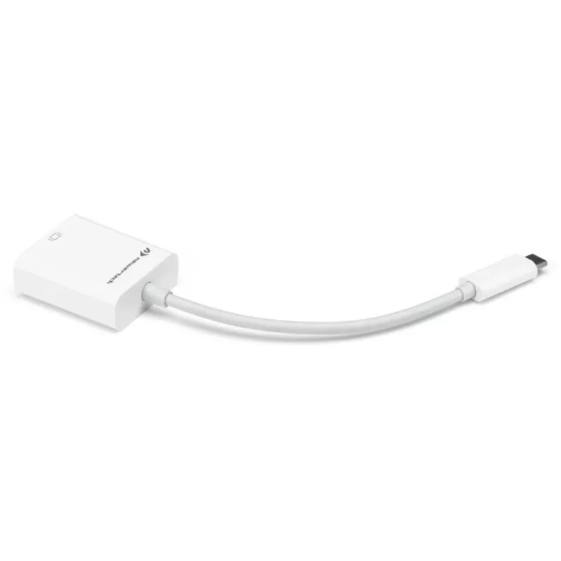 Προσαρμογέας USB, βύσμα USB-C > υποδοχή DisplayPort (Λευκό, 11 cm)