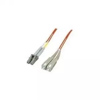 Intellinet Καλώδιο Patch Οπτικών Ινών, OM2, LC/SC, 1m, Πορτοκαλί, Duplex, Multimode, 50/125 µm, LSZH, Οπτική ίνα, Εφ' όρου ζωής εγγύηση