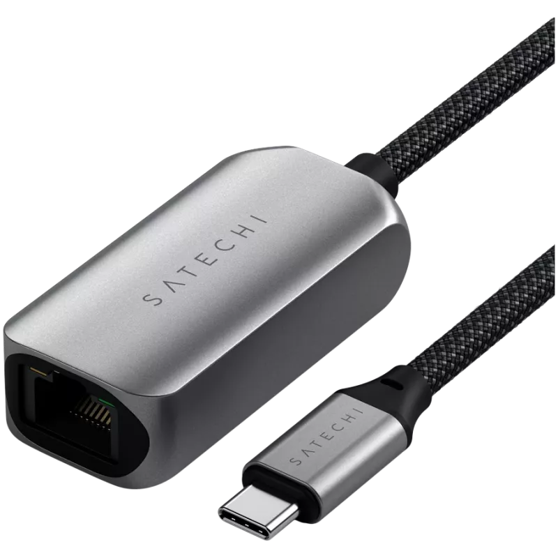Προσαρμογέας USB-C Satechi (1x βύσμα USB-C, 1x Gigabit LAN (1/2,5 Gbit/s)) ST-AE25M