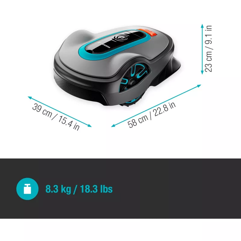 Ρομπότ κουρέματος γκαζόν Gardena smart SILENO life