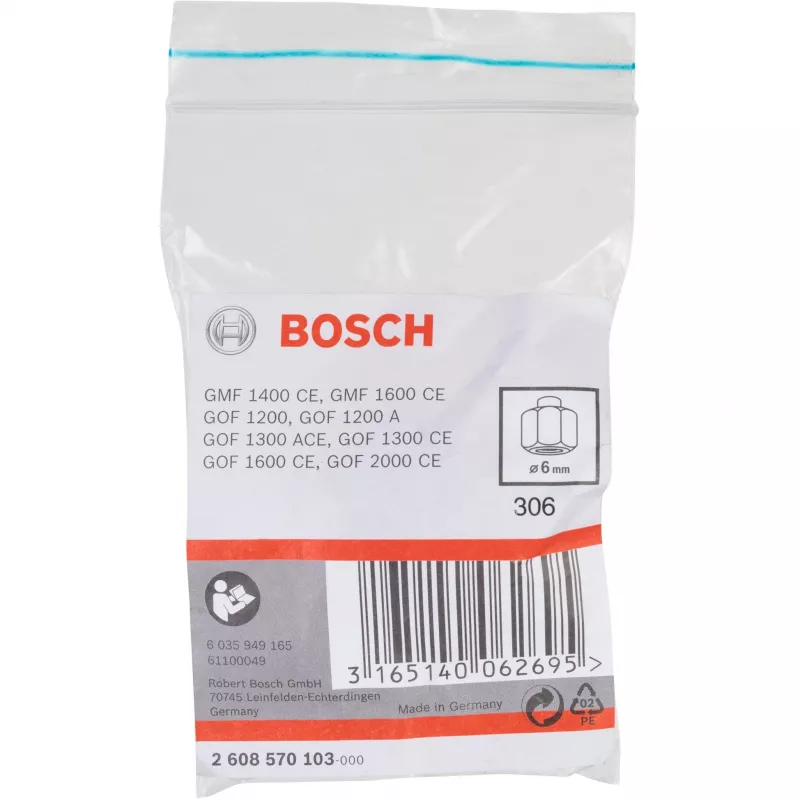 Τσοκ Bosch 2608570103 διάμετρος 6 mm