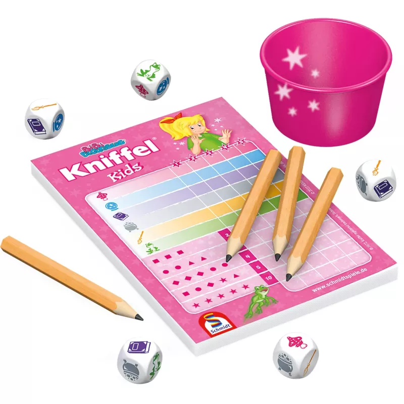 Bibi Blocksberg, Kniffel ® Kids, Παιχνίδι με ζάρια