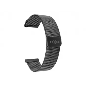 Μεταλλικό βραχιόλι για Smartwatch FIXED FIXMEST-22MM-BK Quick Release 22 mm μαύρο