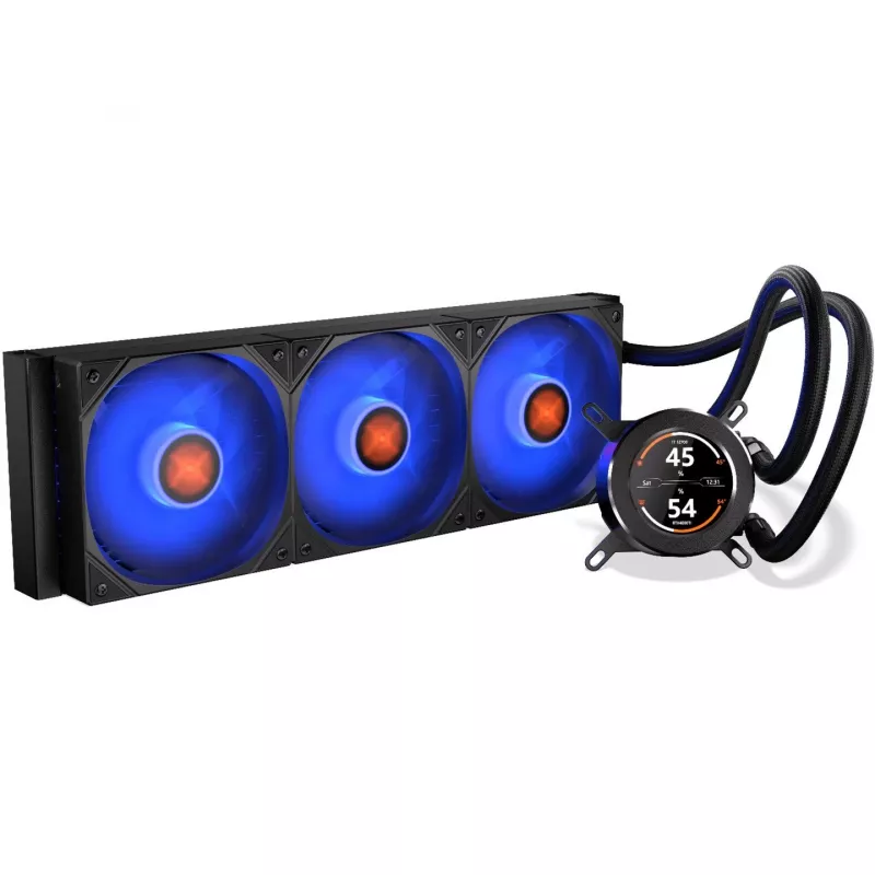 HydroGlance 360 LCD, υγρόψυξη μαύρο