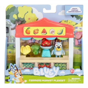 Σετ φιγούρων παιχνιδιού TMTOYS Mini Bluey Lebensmittelladen BLU17555 – σετ μίνι φιγούρων για παιχνίδι